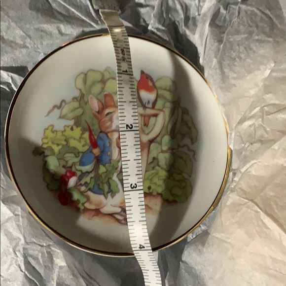Peter Rabbit gold edge plate - Picture 4 of 4